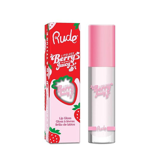 Rude Cosmetics Berry Juicy Lip Gloss - Pure for Women - 0.14 oz Lip Gloss