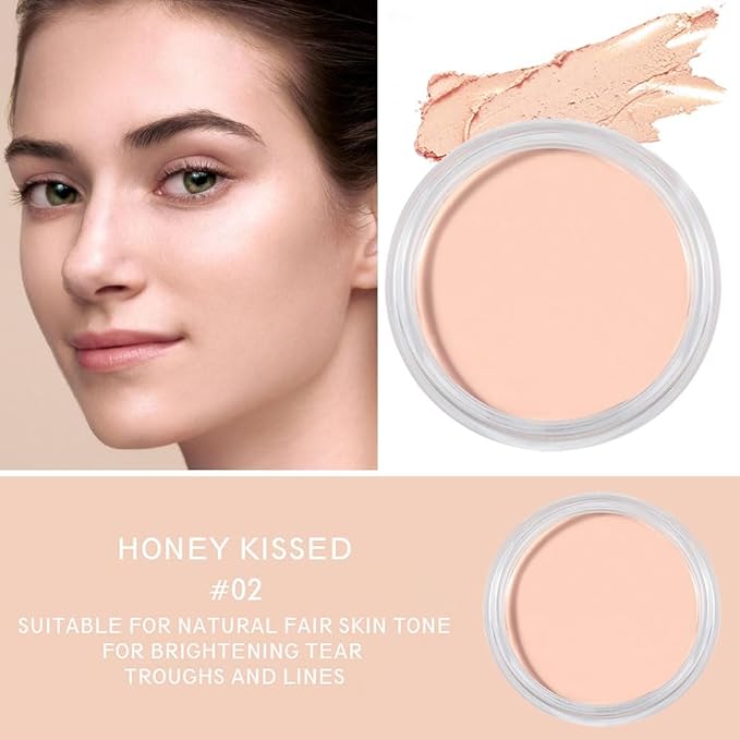 Kaely Cream Pot Concealer Full Coverage Set,Conceal Brighten