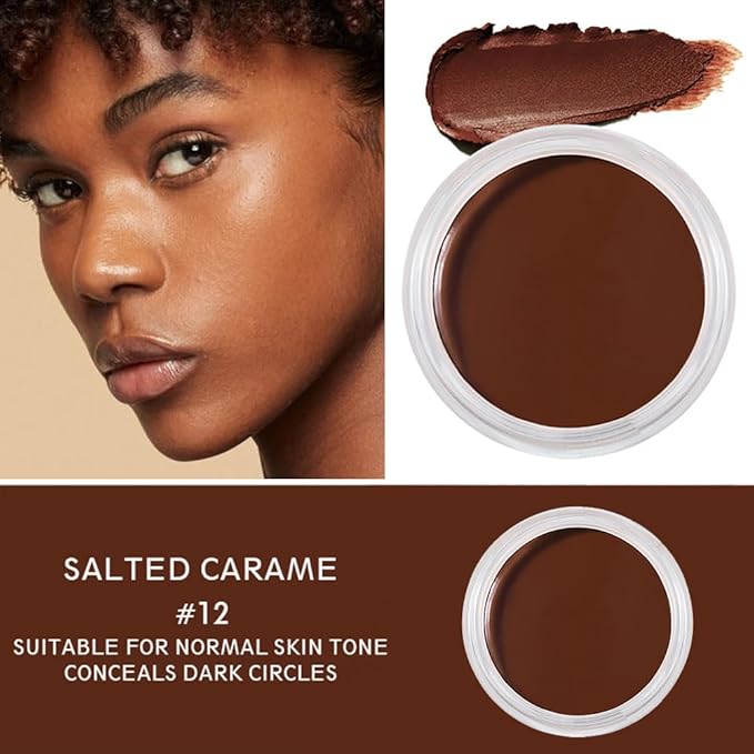 Kaely Cream Pot Concealer Full Coverage Set,Conceal Brighten