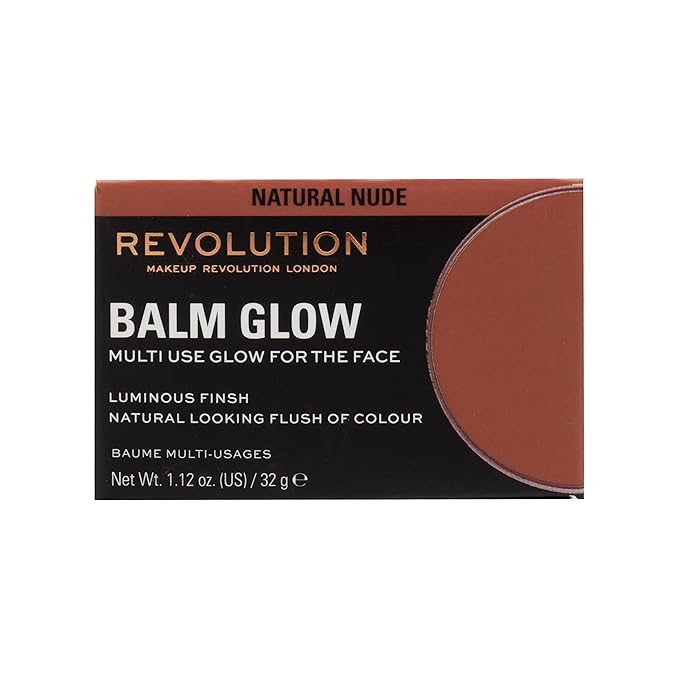Revolution, Balm Glow, Multi-Use Balm for Cheeks, Eyes 1.12 Oz