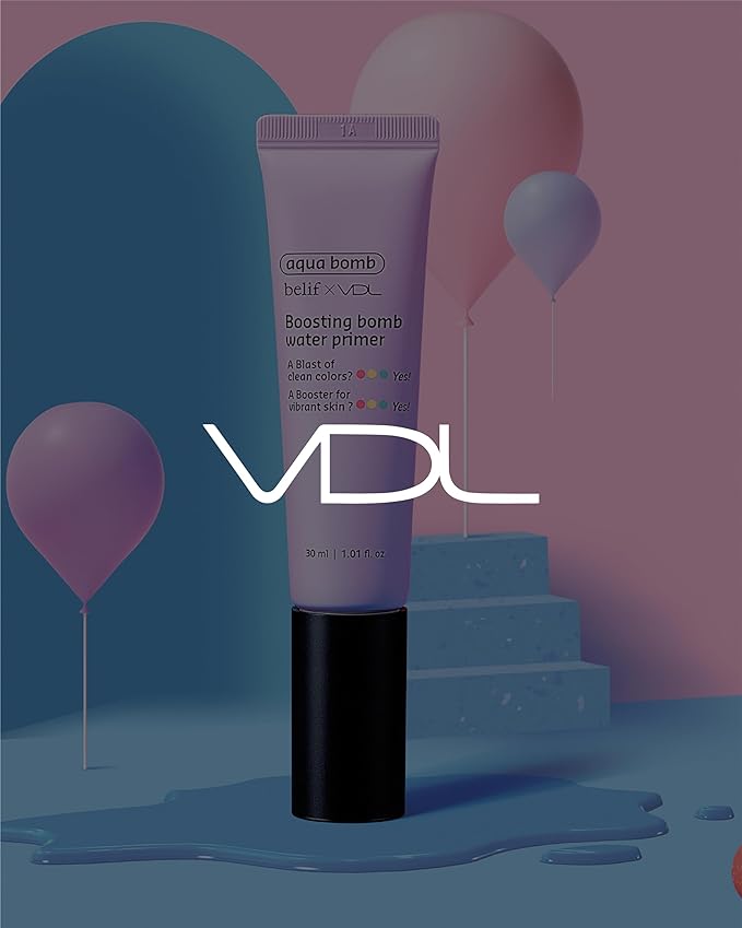 VDL Boosting Bomb Water Primer (Natural Finish, 1fl Formula Cream,
