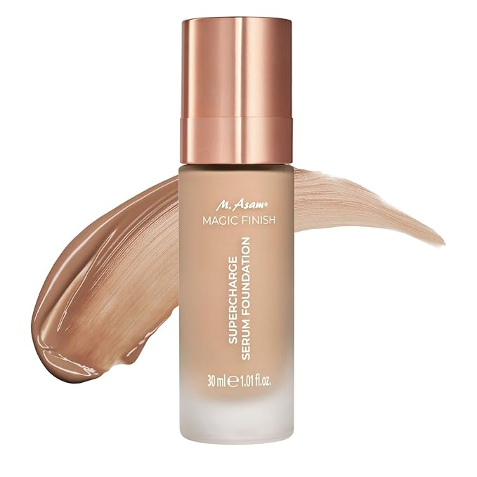M. Asam MAGIC FINISH Supercharge Serum Foundation True 1.01 Fl Oz