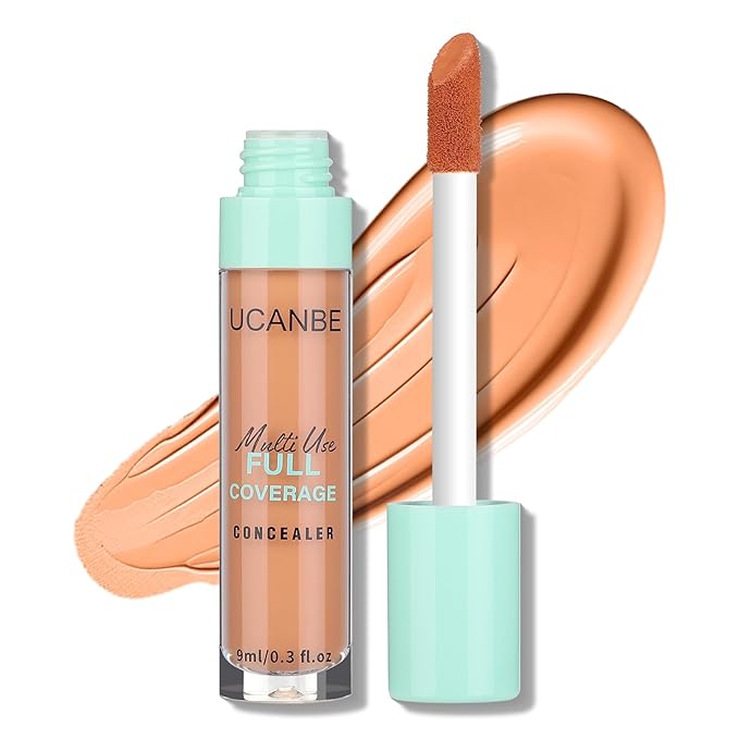 UCANBE Liquid Concealer Stick, Conceals, Covers, Highlights, Medium - Orange