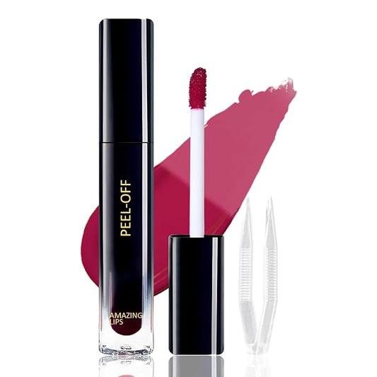 Peel Off Lip Stain, Matte Liquid Lipstick, Lip