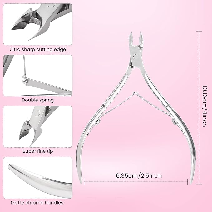 Cuticle trimmer cuticle nippers,professional stainless