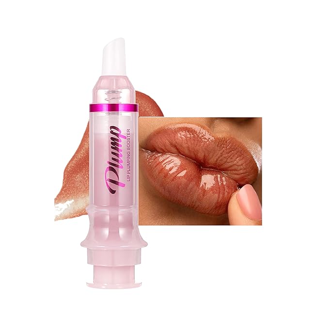Lip Plumping Lip Gloss, High-Shine & Volumizing Lip Plumping Lip Glass Mirror Lip Glaze Lip Makeup, Long-lasting moisturizing Plump & Pout Lip Lip Gloss for Women (#05)