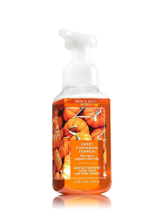 Bath & Body Works Gentle Foaming Hand Soap Sweet Cinnamon Pumpkin 2017