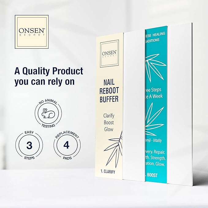 Professional nail buffer replacement pads