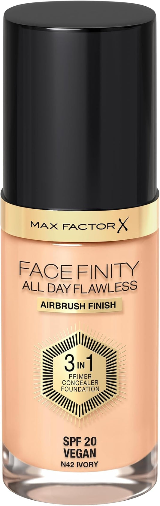 Max Factor Facefinity 3-in-1 All Day Flawless Liquid 30 ml
