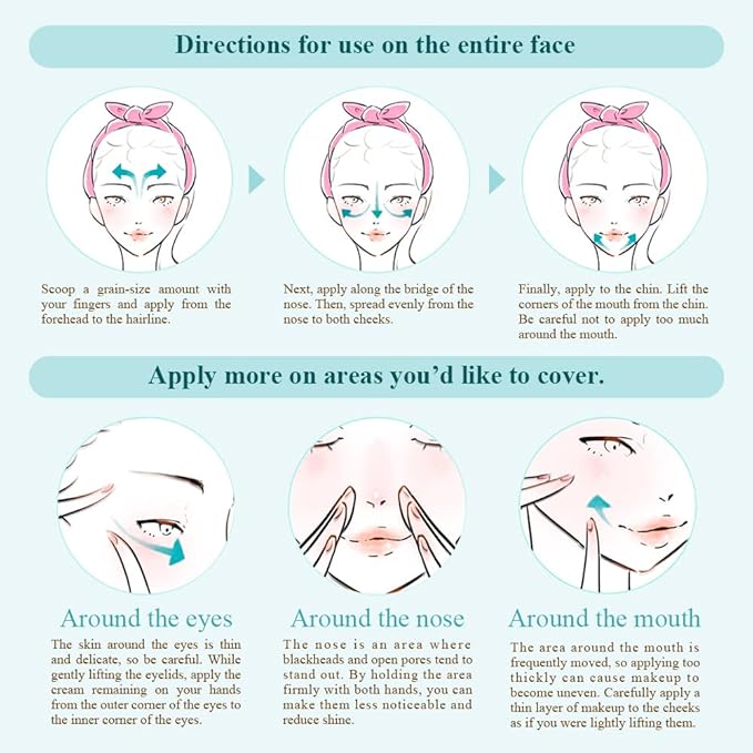 Smooth Skin Cover Foundation Primer 20g Pores Makeup 20g