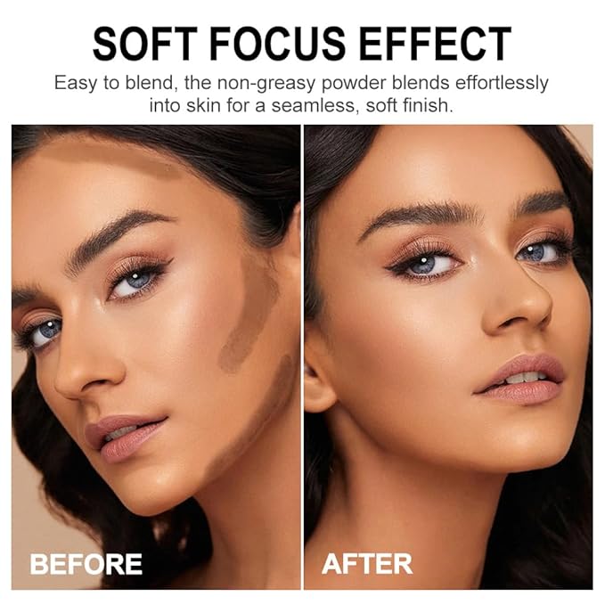 Professional Light Medium Brown Contour Highlight Palette,Multiple Full