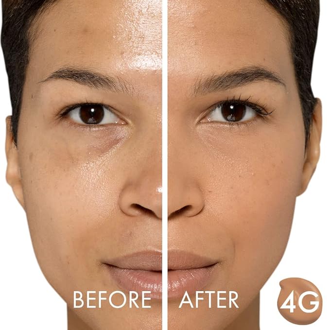 Veil Cosmetics Complexion Fix Liquid Foundation – Buildable Tan Gold) 4G