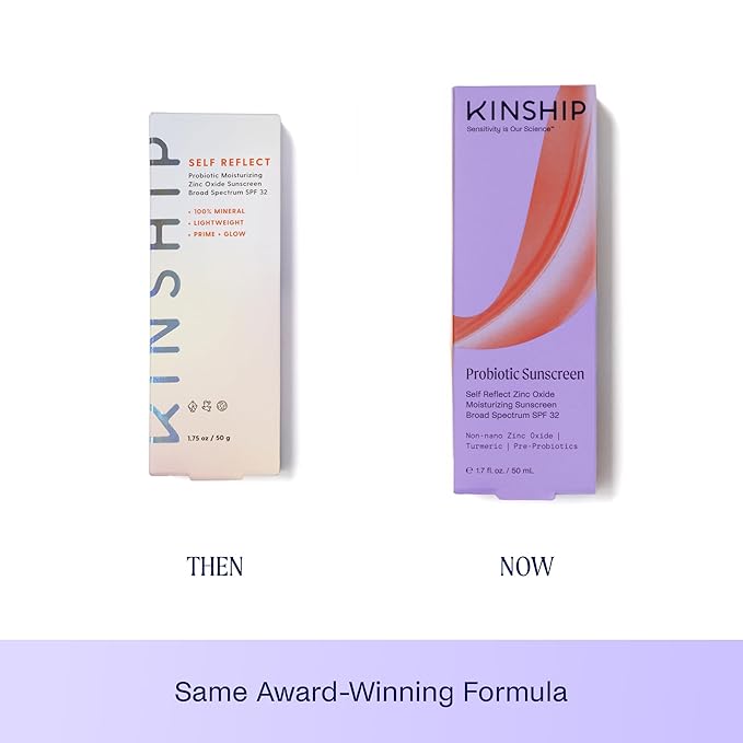 Kinship Self Reflect Probiotic Moisturizing Sunscreen SPF 32 Moisturizing