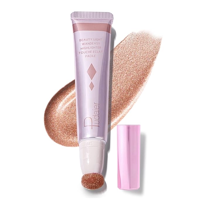 Liquid Contour Beauty Wand, Cream Contour Stick with (HIGHLIGHTER 04)