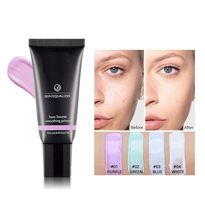 MAEPEOR Moisturizing Face Primer 4 Colors Long Lasting