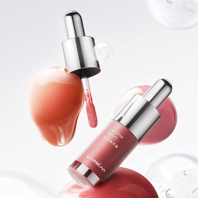 Hydrating Lip Gloss Serum, Moisturizing, Plunping, Shiny Lip Glow, Tinted Lip Care with Vitamin E, Crithmum Maritimum Essential oil, G107