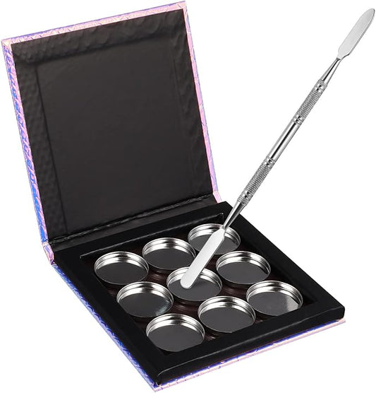 1 Set Empty Makeup Tray Magnetic Makeup Pan