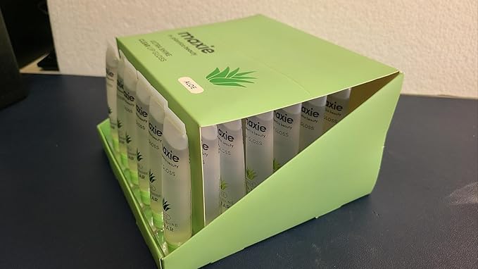 Maxie by Plantico Beauty Clear Lip Polish bulk (12 Pieces) CLEAR/ALOE (ALOE, 12 PCS)