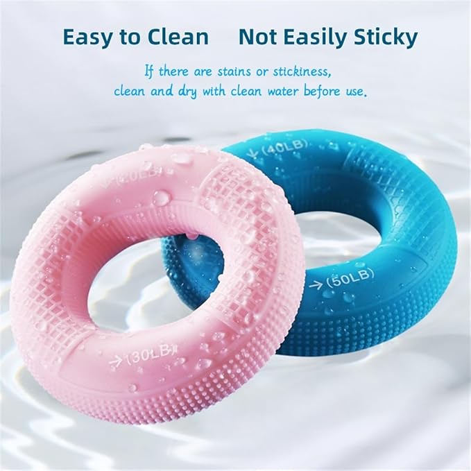 Grip Strength Trainer (20-60lbs) 5 5 Resistance Levels(4 PCS)