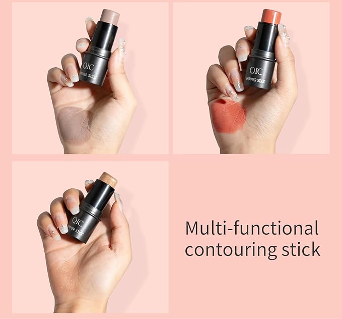 3 Colors Multi-Function Stick Set 3D Face Highlight (3 In1)