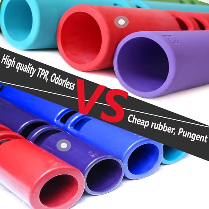 Fitness Tube Portable Durable Training Rubber Weight Bar