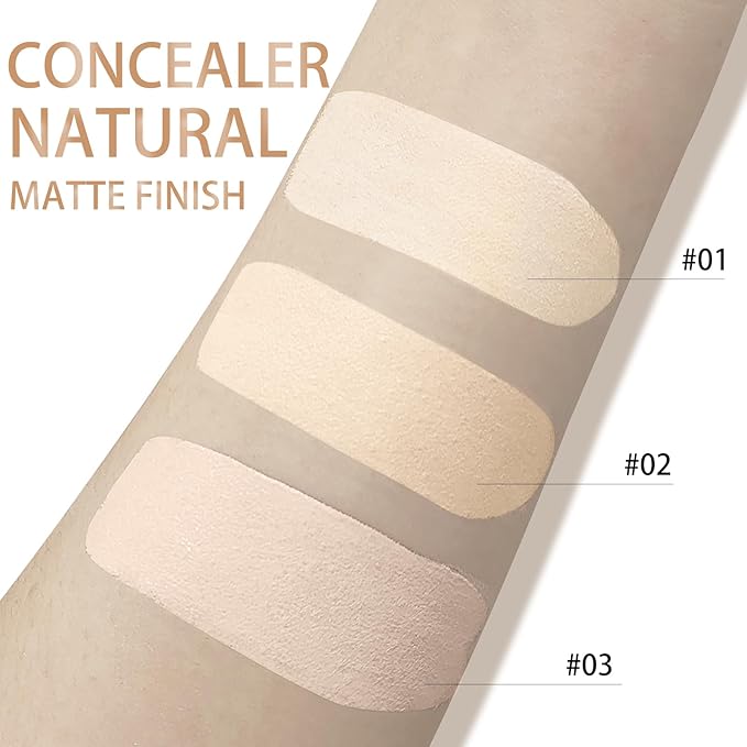 Liquid Concealer Makeup, Cream, #05 Natural, 100% Cruelty-Free,