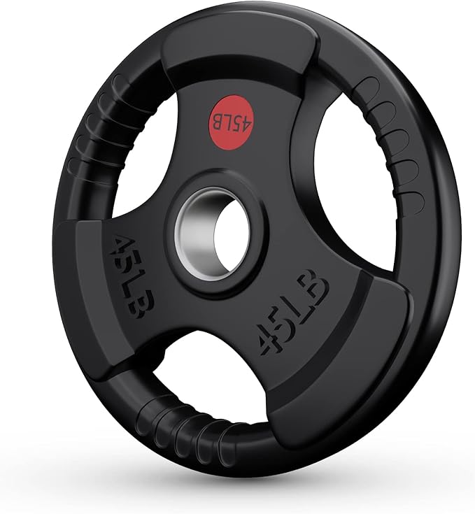 GIKPAL Weight Plates 2-inch Olympic (10lb 25lb 25lb 35lb 35lb 45lb) 45lb)