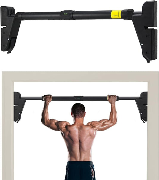 FICTOR Door Pull up Bar for Doorway 30''-37'' Door
