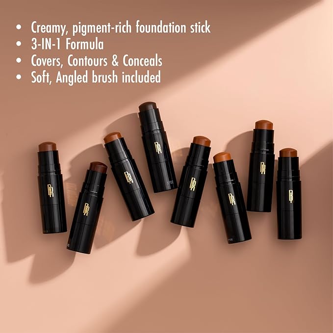 Black Radiance Color Perfect Foundation Stick,Cocoa Bean, 0.25 0.25 Ounce