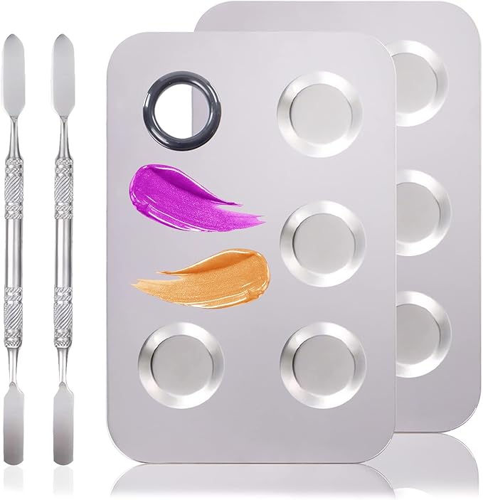 4 in 2 Set Makeup Mixing Palette, Makeup