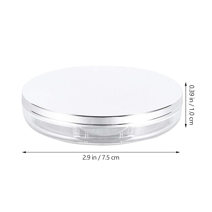 Powder Container 2pcs Loose Powder Containers with Elasticated 5g