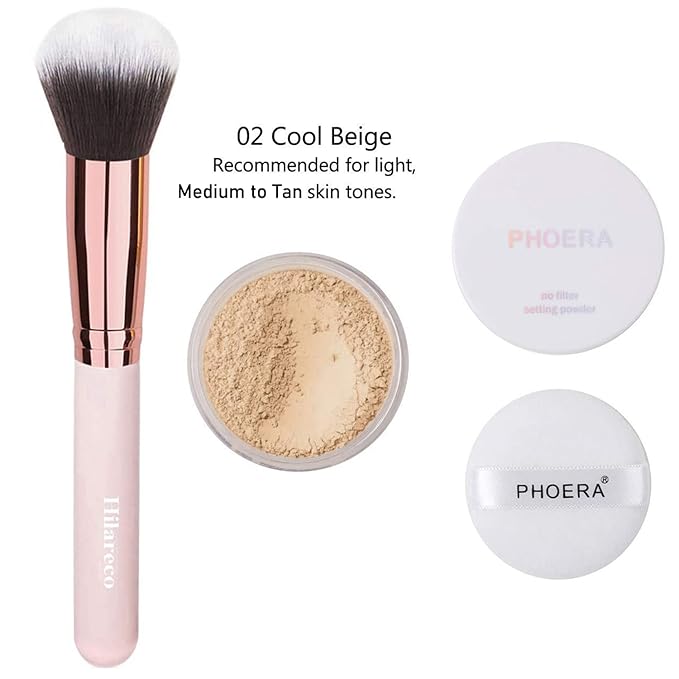 PHOERA Foundation,Full Coverage Foundation,PHOERA Primer,PHOERA Powder,PHOERA Concealer PHOERA #105 Sand)