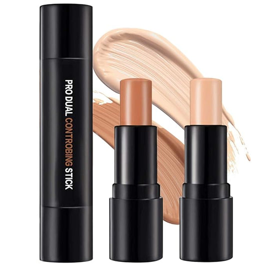 Double-End Contour Highlighter Stick Contour Stick, Face Highlighter,