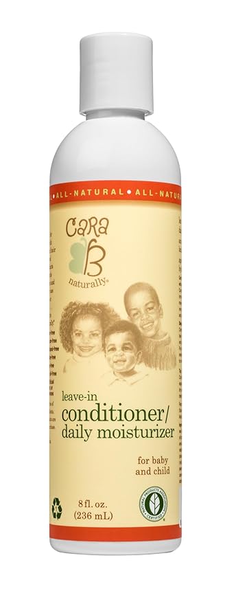 Leave-In Conditioner and Daily Moisturizer For Babies and Kids Textured, Curly Hair – Sensitive Skin, Eczema-Friendly Formula – No Parabens, Sulfates, Phthalates – 8 Ounces