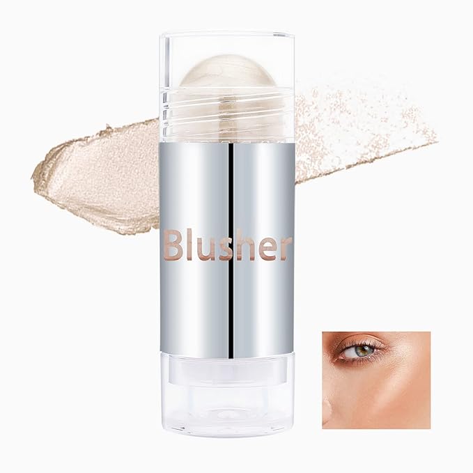 Boobeen Blush Stick Highlighter Makeup Stick Matte Contour & Natural