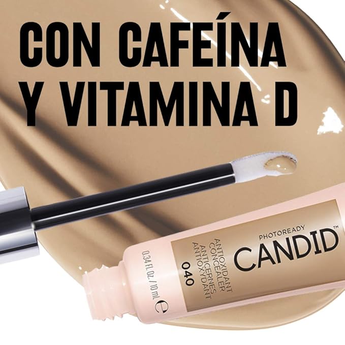 Revlon PhotoReady Candid Concealer, with Anti-Pollution, Antioxidant, Anti-Blue Fluid Oz