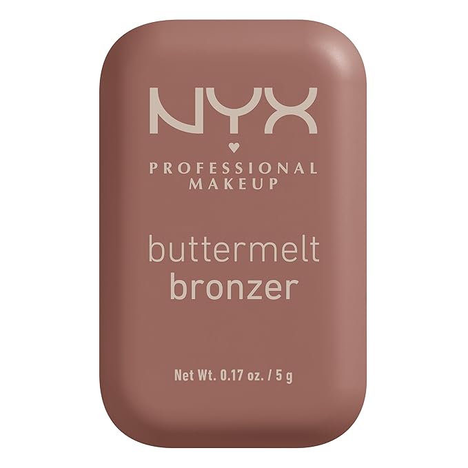 NYX PROFESSIONAL MAKEUP Matte Buttermelt Bronzer, Longwear Face Butta Biscuit