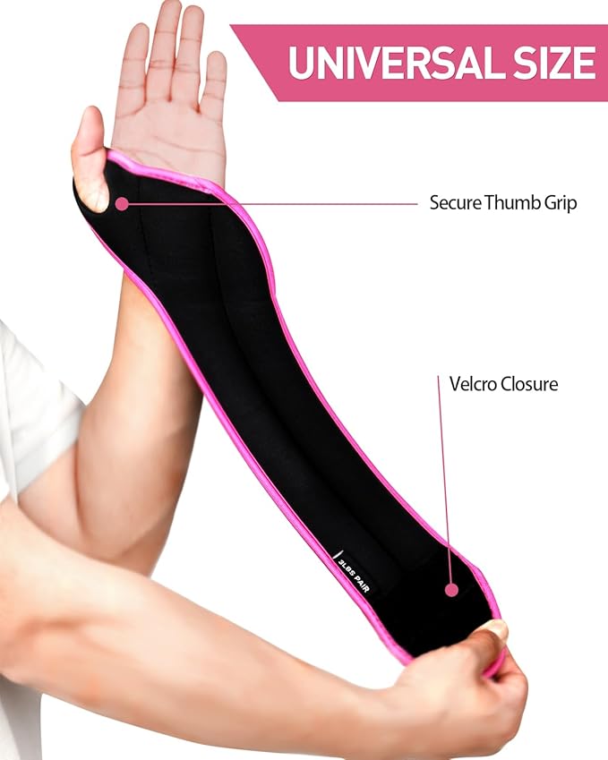 Fragraim Wrist Weights Sets for Women & Men 0.5lb, 1lbs 1lbs or 1.5lbs each),