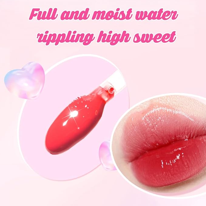 6 Color Lip Oil, Big Brush Head Hydrating Big