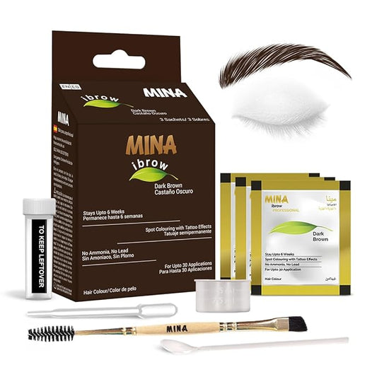 MinaiBrow Dark Brown Natural Spot