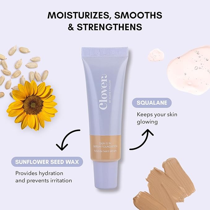 Clover Skin Is In Serum Foundation | Hydrating 30 ml