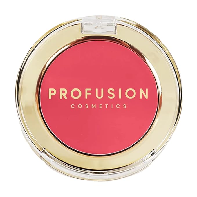 Profusion Cosmetics Cream Blush- Lightweight, Easy-Blend Creamy Texture, (Hibiscus, 1)