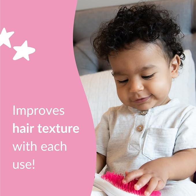 Love Ur Curls Kids Detangler Leave in Conditioner Spray, Pediatrician Approved, Moisturizing, Hydrates and Conditions, Vegan, Easy to Detangle Curly Hair, Sulfate & Paraben Free, 250mL