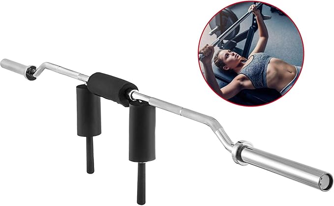 Fitness Safety Squat Olympic Bar，700LB Capacity Squat Olympic Bar 7 FT