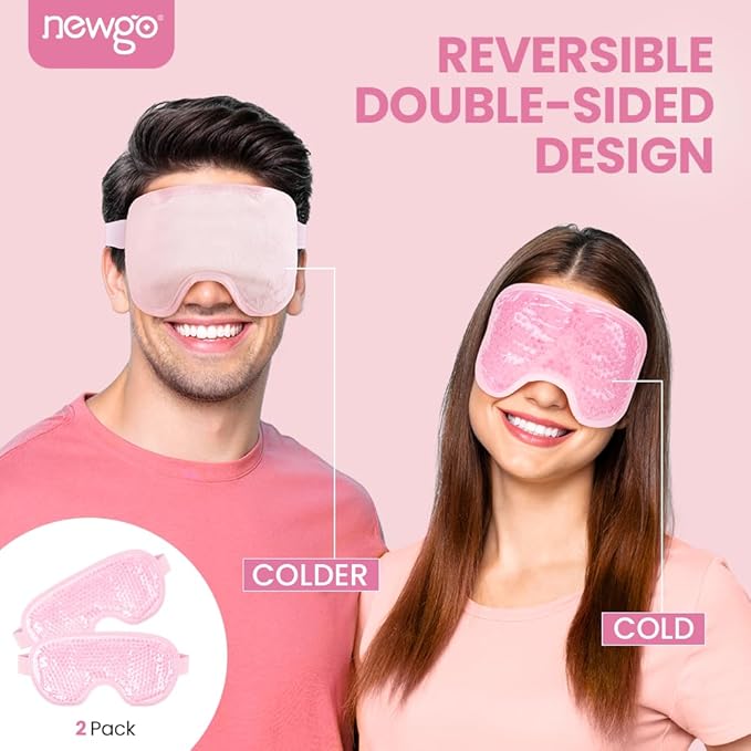 Newgo 2pack cold eye mask