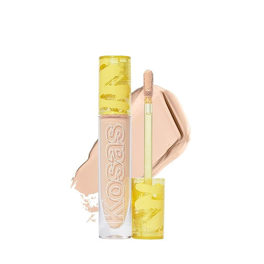 Kosas Revealer Concealer - Medium Coverage Makeup with 3.5 W)