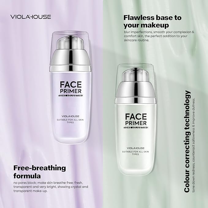 VIOLA HOUSE Face Primer, Tone Adjust Primer For Face