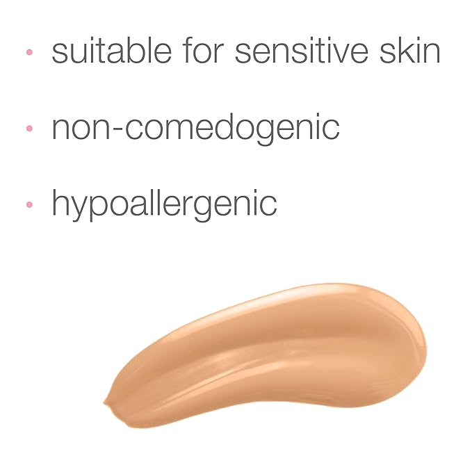 Neutrogena Healthy Skin Sensitive Skin Serum Foundation with Medium 01, 1 oz