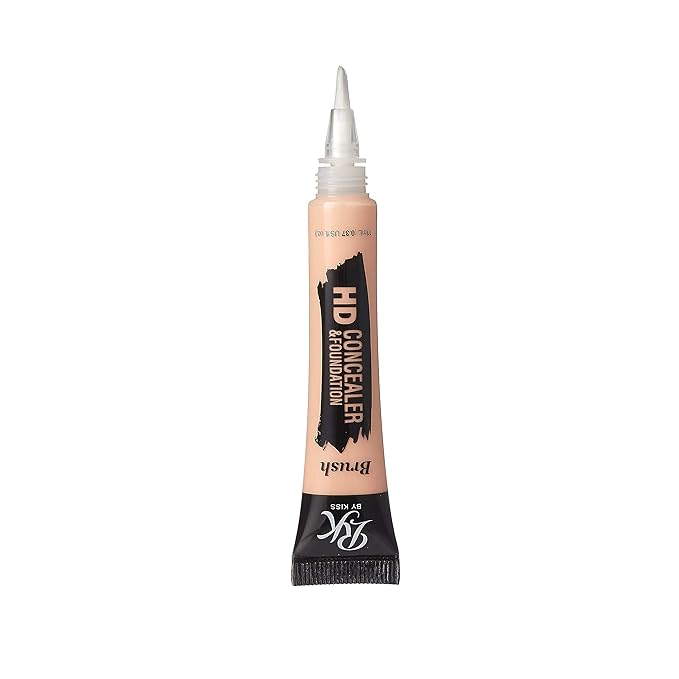 Ruby Kisses HD Concealer & Foundation Brush Flawless Corrector (Nude)