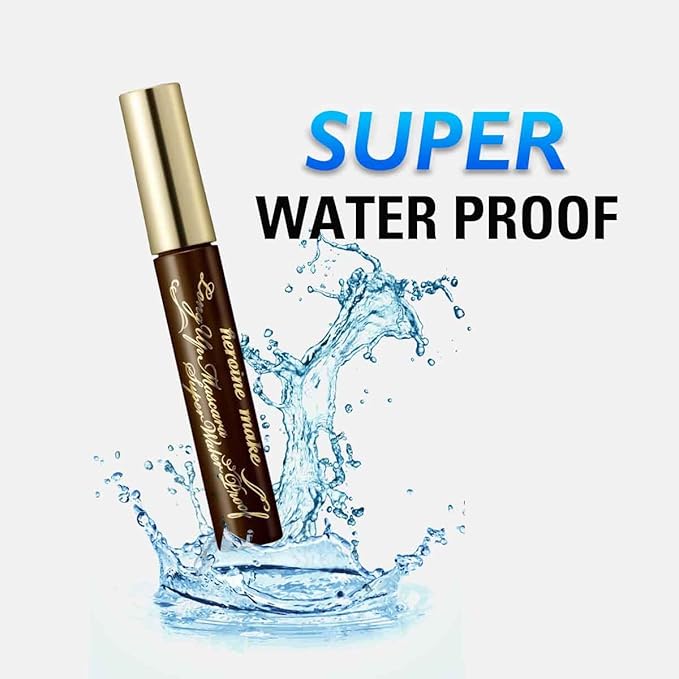 HEROINE MAKE by KISSME Mascara Duo Set | 2 Full-Size - Long & Curl Up | Waterproof Mascara Brown, Lengthening & Volume Fiber Tubing Mascara Makeup, WP 02 Brown